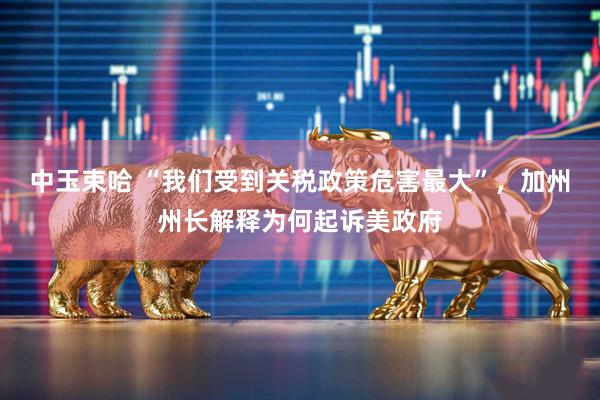 中玉束哈 “我们受到关税政策危害最大”，加州州长解释为何起诉美政府